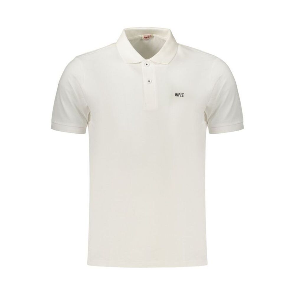 Rifle Bianco Cotton Men's Men's Polo